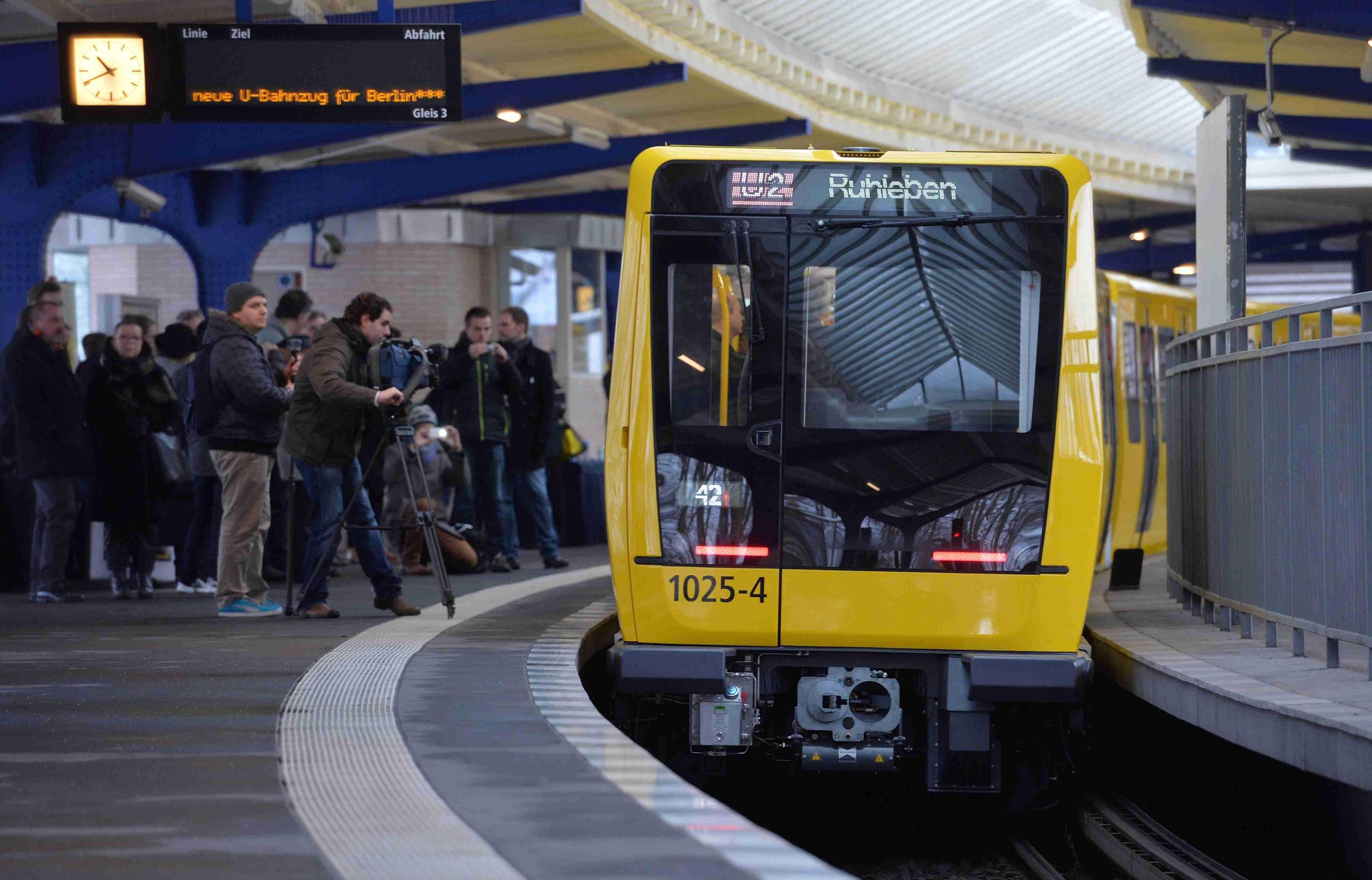 Ein Bild einer U-Bahn der Baureihe IK.